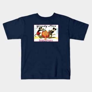 1930 Greedy Mice Kids T-Shirt